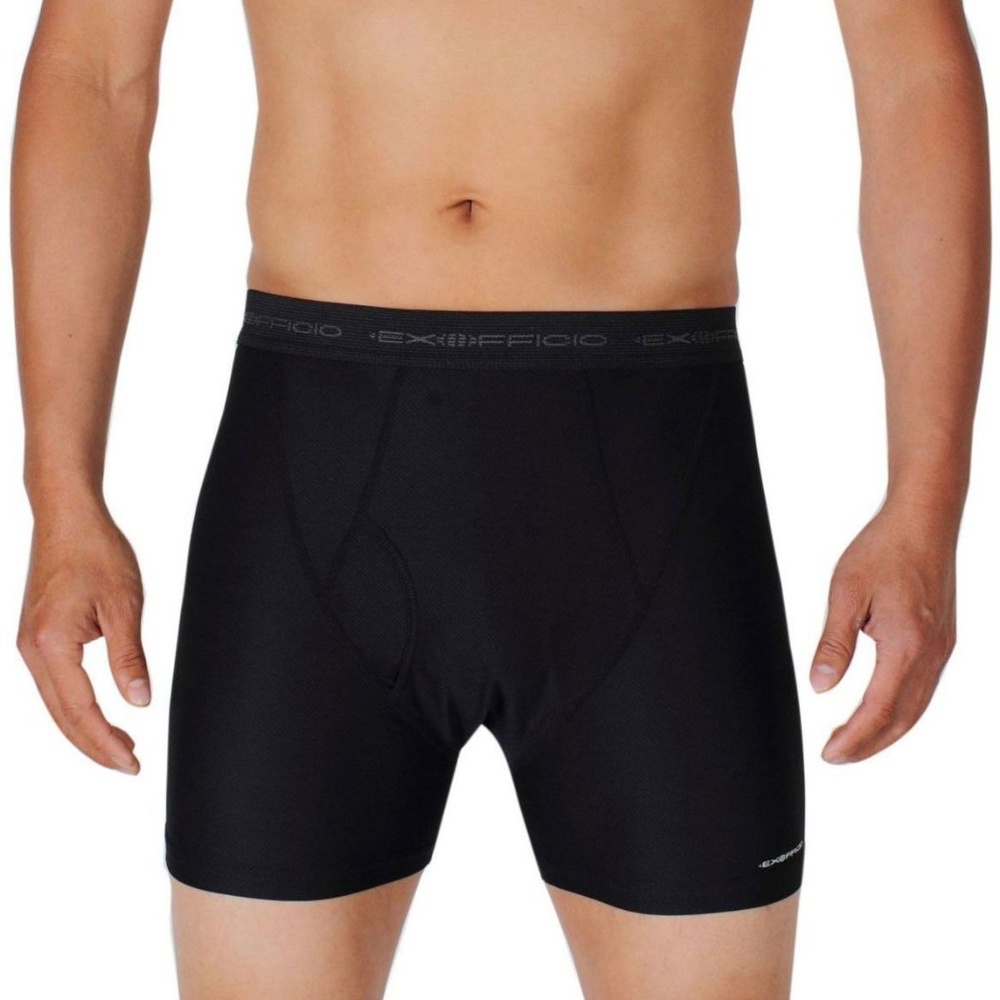 Exofficio Performance Boxer Brief 3 Pack/ M, Black